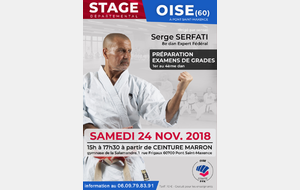 Stage Serge Sarfati 24 Novembre
