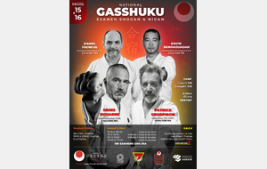 Grand Gasshuku National 15 et 16 Mars